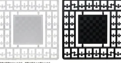 1/12 Chess with Puripura Figures (Clear x Black)