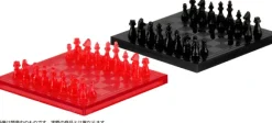 1/12 Chess with Puripura Figures (Clear Red x Black)