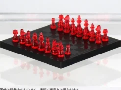 1/12 Chess with Puripura Figures (Clear Red x Black)