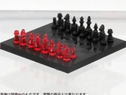 1/12 Chess with Puripura Figures (Clear Red x Black)