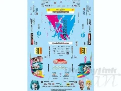 1/10 GSC Character Customize Series Sticker Set 04: Miku Hatsune '09 Ver.