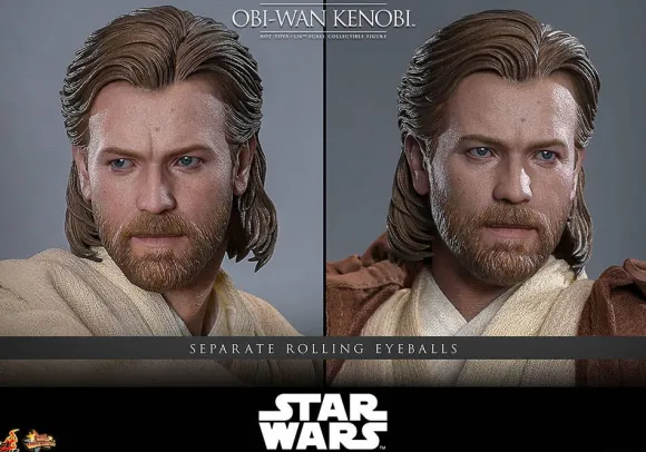 1/6 Movie Masterpiece - Fully Poseable Figure: Star Wars: Attack of the Clones - Obi-Wan Kenobi