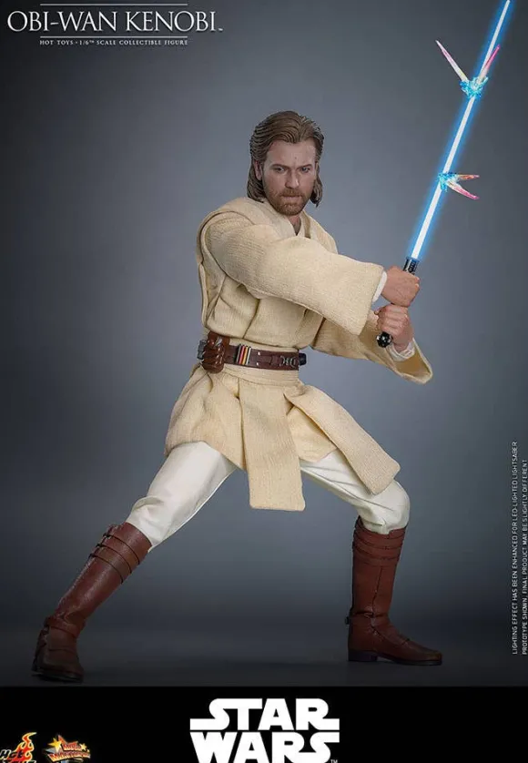 1/6 Movie Masterpiece - Fully Poseable Figure: Star Wars: Attack of the Clones - Obi-Wan Kenobi