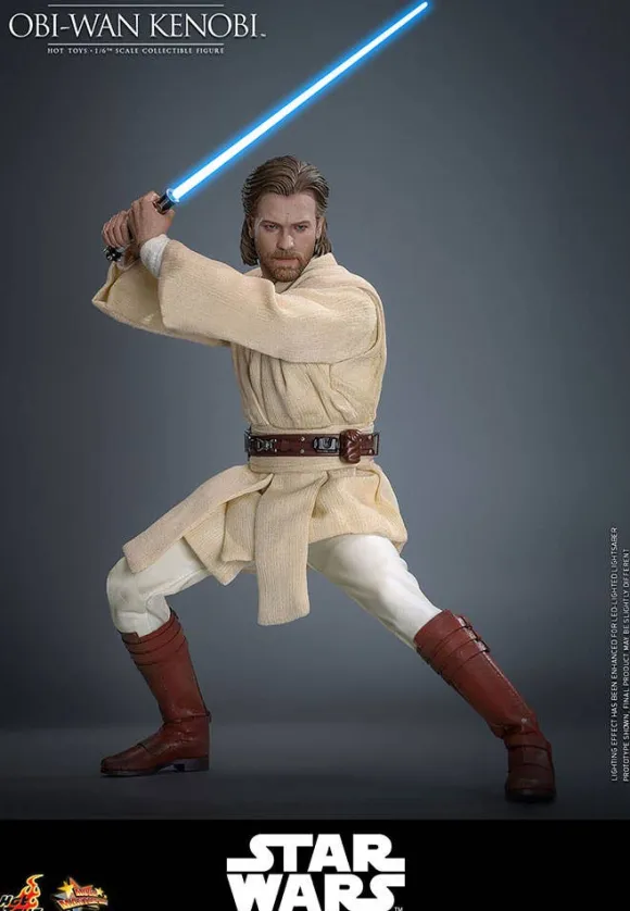 1/6 Movie Masterpiece - Fully Poseable Figure: Star Wars: Attack of the Clones - Obi-Wan Kenobi