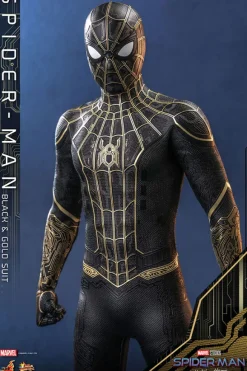 1/6 Movie Masterpiece - Fully Poseable Figure: Spider-Man: No Way Home - Spider-Man (Black & Gold Suit Version)