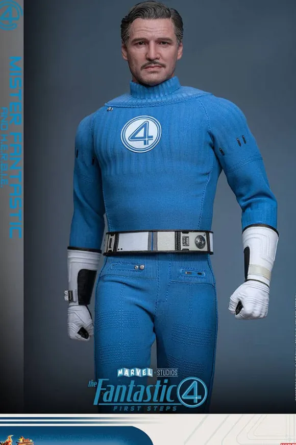 1/6 Movie Masterpiece - Fully Poseable Figure: The Fantastic Four: First Steps - Mister Fantastic & H.E.R.B.I.E.
