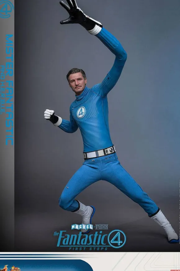 1/6 Movie Masterpiece - Fully Poseable Figure: The Fantastic Four: First Steps - Mister Fantastic & H.E.R.B.I.E.