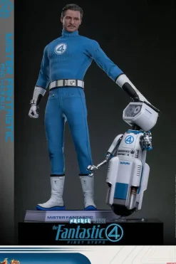 1/6 Movie Masterpiece - Fully Poseable Figure: The Fantastic Four: First Steps - Mister Fantastic & H.E.R.B.I.E.
