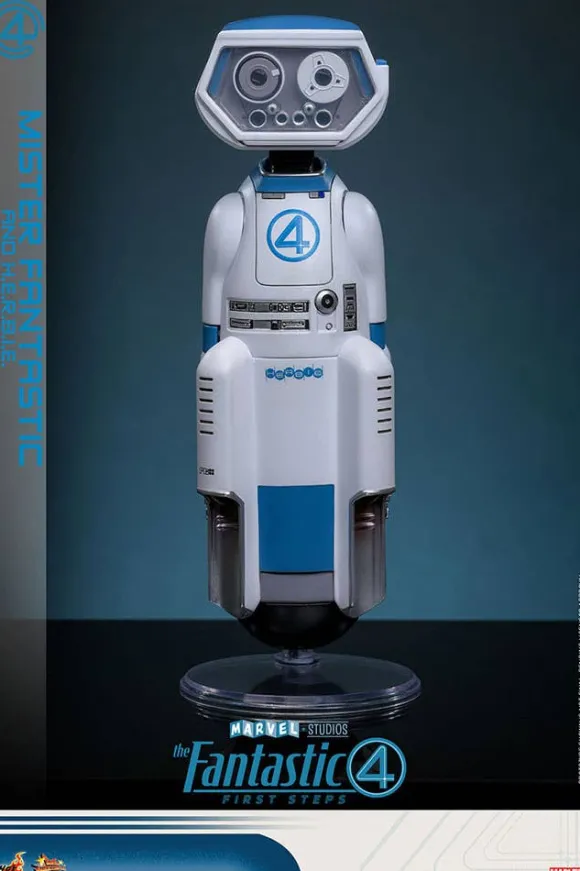 1/6 Movie Masterpiece - Fully Poseable Figure: The Fantastic Four: First Steps - Mister Fantastic & H.E.R.B.I.E.