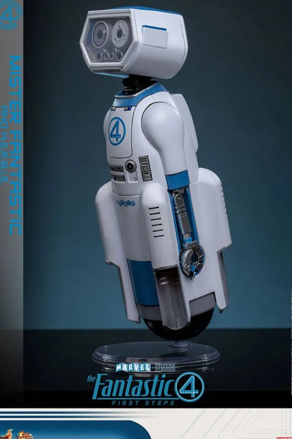 1/6 Movie Masterpiece - Fully Poseable Figure: The Fantastic Four: First Steps - Mister Fantastic & H.E.R.B.I.E.