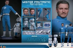 1/6 Movie Masterpiece - Fully Poseable Figure: The Fantastic Four: First Steps - Mister Fantastic & H.E.R.B.I.E.