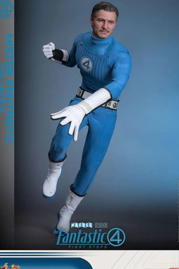 1/6 Movie Masterpiece - Fully Poseable Figure: The Fantastic Four: First Steps - Mister Fantastic & H.E.R.B.I.E.
