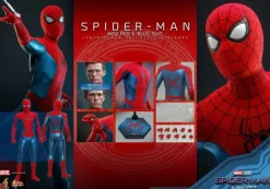 1/6 Movie Masterpiece - Fully Poseable Figure: Spider-Man: No Way Home - Spider-Man (New Red & Blue Suit)