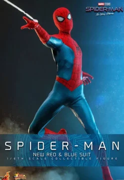 1/6 Movie Masterpiece - Fully Poseable Figure: Spider-Man: No Way Home - Spider-Man (New Red & Blue Suit)