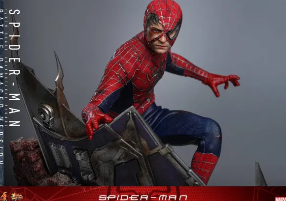 1/6 Movie Masterpiece - Fully Poseable Figure: Spider-Man - Spider-Man (Battle Damaged Version)
