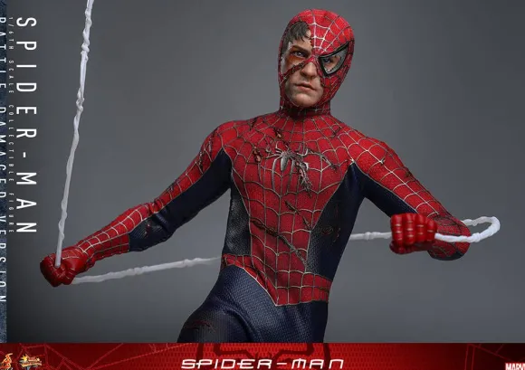 1/6 Movie Masterpiece - Fully Poseable Figure: Spider-Man - Spider-Man (Battle Damaged Version)