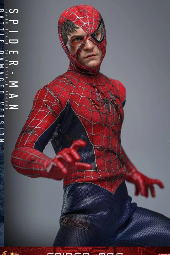 1/6 Movie Masterpiece - Fully Poseable Figure: Spider-Man - Spider-Man (Battle Damaged Version)