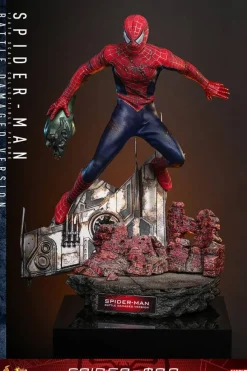 1/6 Movie Masterpiece - Fully Poseable Figure: Spider-Man - Spider-Man (Battle Damaged Version)