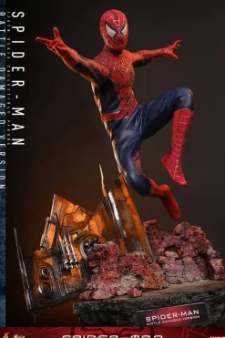1/6 Movie Masterpiece - Fully Poseable Figure: Spider-Man - Spider-Man (Battle Damaged Version)