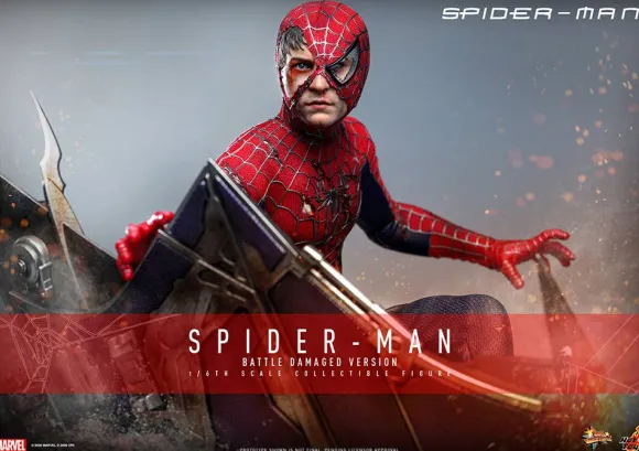 1/6 Movie Masterpiece - Fully Poseable Figure: Spider-Man - Spider-Man (Battle Damaged Version)