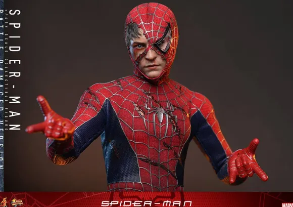 1/6 Movie Masterpiece - Fully Poseable Figure: Spider-Man - Spider-Man (Battle Damaged Version)