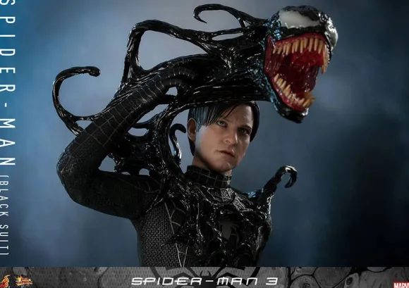 1/6 Movie Masterpiece - Fully Poseable Figure: Spider-Man 3 - Spider-Man (Black Suit)