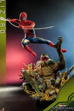 1/6 Movie Masterpiece - Fully Poseable Figure: The Amazing Spider-Man 2 - The Amazing Spider-Man & Lizard (Diorama Base) Set