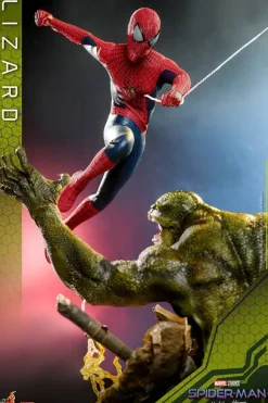 1/6 Movie Masterpiece - Fully Poseable Figure: The Amazing Spider-Man 2 - The Amazing Spider-Man & Lizard (Diorama Base) Set