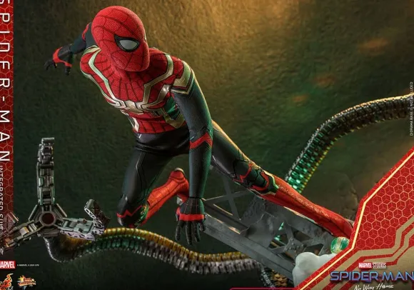 1/6 Movie Masterpiece - Scale Fully Poseable Figure: Spider-Man: No Way Home - Spider-Man (Integrated Suit Version)