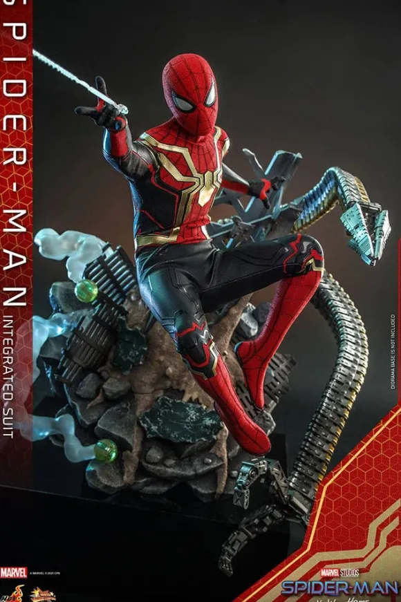 1/6 Movie Masterpiece - Scale Fully Poseable Figure: Spider-Man: No Way Home - Spider-Man (Integrated Suit Version)
