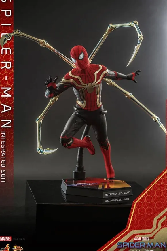 1/6 Movie Masterpiece - Scale Fully Poseable Figure: Spider-Man: No Way Home - Spider-Man (Integrated Suit Version)