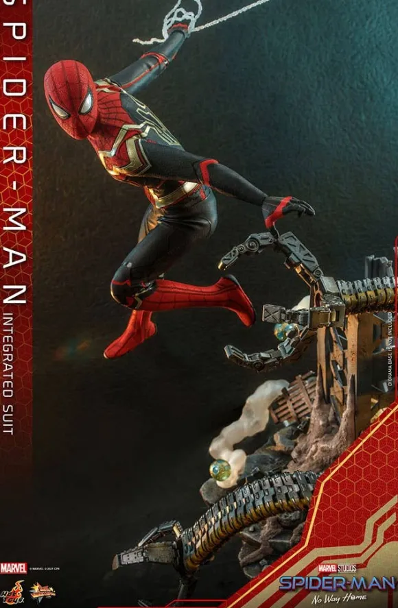 1/6 Movie Masterpiece - Scale Fully Poseable Figure: Spider-Man: No Way Home - Spider-Man (Integrated Suit Version)