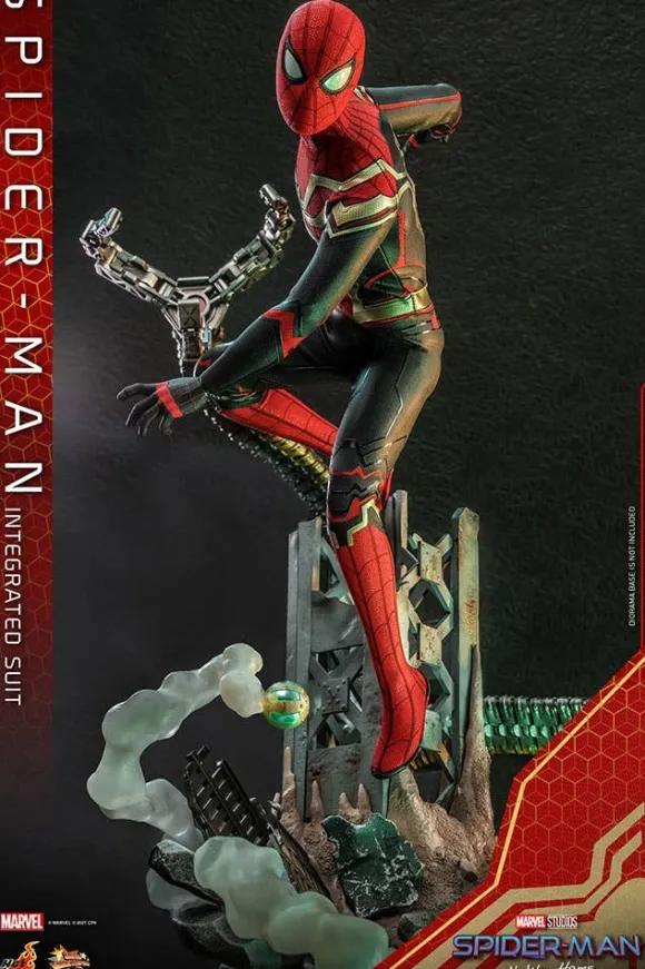 1/6 Movie Masterpiece - Scale Fully Poseable Figure: Spider-Man: No Way Home - Spider-Man (Integrated Suit Version)