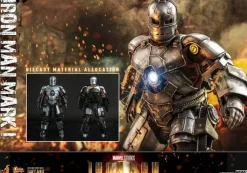 1/6 Movie Masterpiece Diecast - Fully Poseable Figure: Iron Man - Mark 1