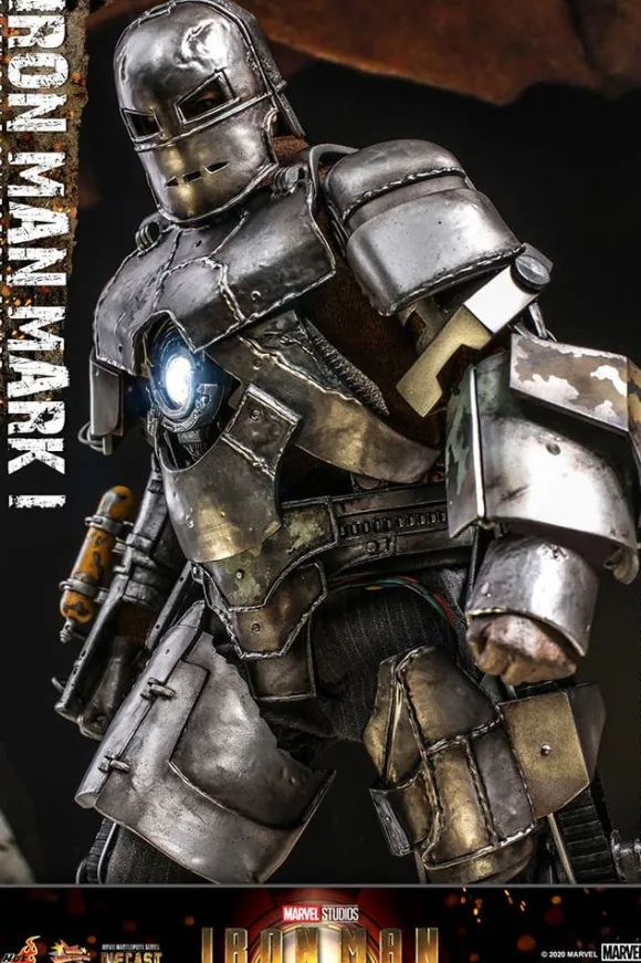 1/6 Movie Masterpiece Diecast - Fully Poseable Figure: Iron Man - Mark 1