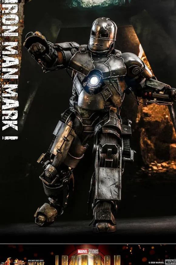 1/6 Movie Masterpiece Diecast - Fully Poseable Figure: Iron Man - Mark 1