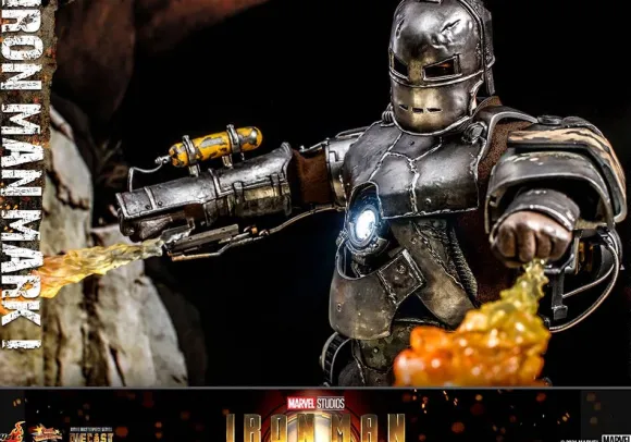 1/6 Movie Masterpiece Diecast - Fully Poseable Figure: Iron Man - Mark 1