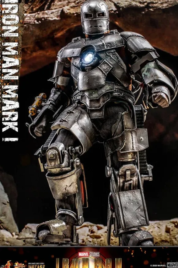 1/6 Movie Masterpiece Diecast - Fully Poseable Figure: Iron Man - Mark 1