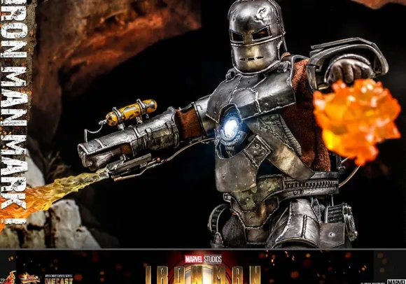 1/6 Movie Masterpiece Diecast - Fully Poseable Figure: Iron Man - Mark 1