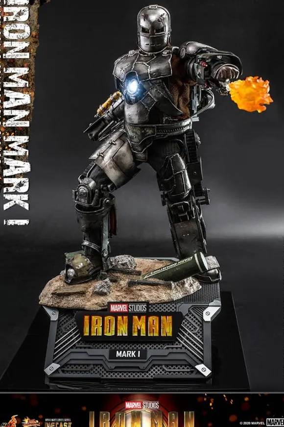 1/6 Movie Masterpiece Diecast - Fully Poseable Figure: Iron Man - Mark 1