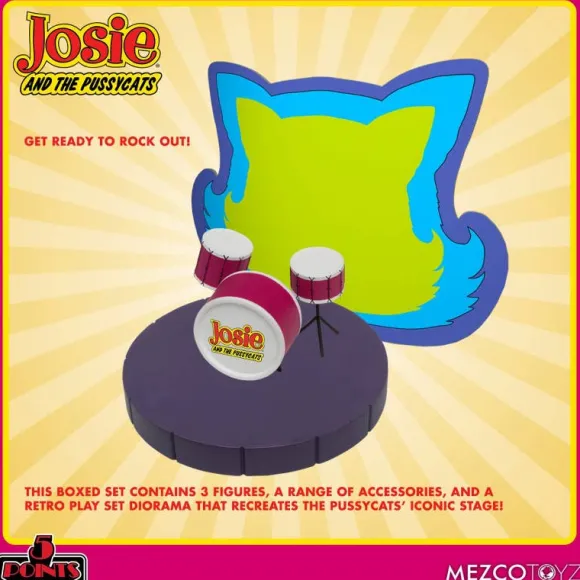 5 Points / Josie And The Pussycats: Josie And The Pussycats Action Figure Set