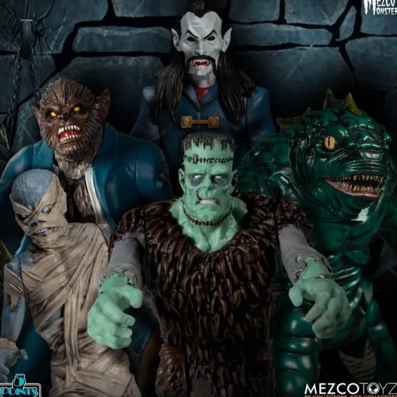 5 Points / Mezco's Monsters: Tower of Fear 3.75inch Action Figure Box Set