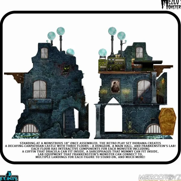 5 Points / Mezco's Monsters: Tower of Fear 3.75inch Action Figure Box Set