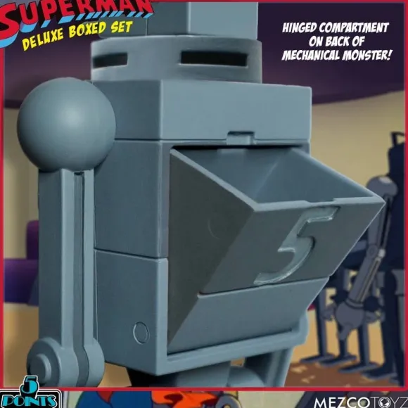 5 Points / Superman 1941 Animation: The Mechanical Monsters 3.75 inch Action Figure Box Set