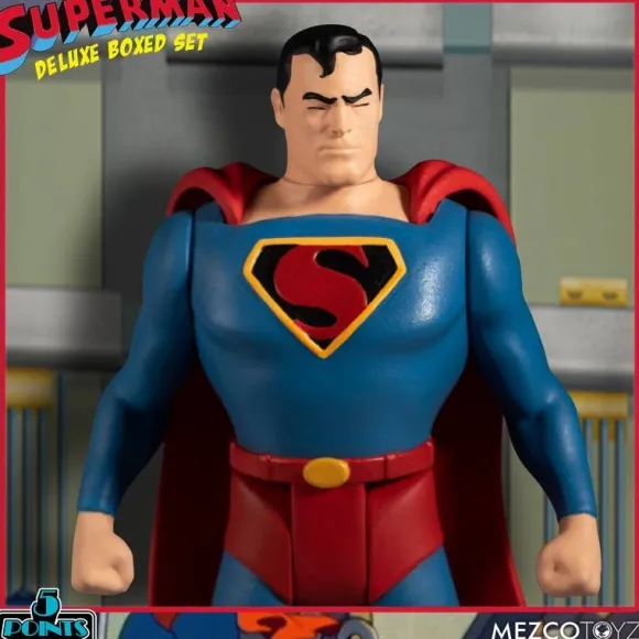 5 Points / Superman 1941 Animation: The Mechanical Monsters 3.75 inch Action Figure Box Set