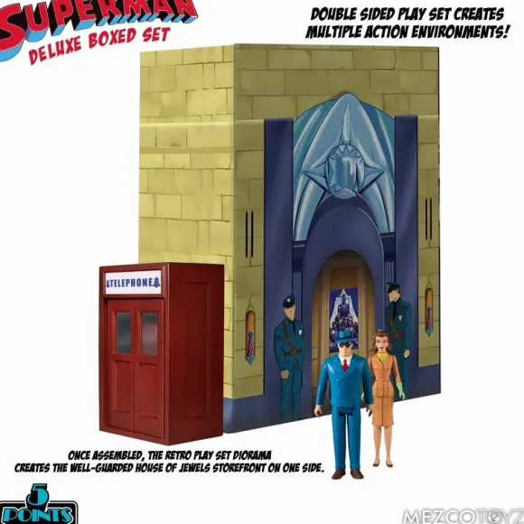 5 Points / Superman 1941 Animation: The Mechanical Monsters 3.75 inch Action Figure Box Set