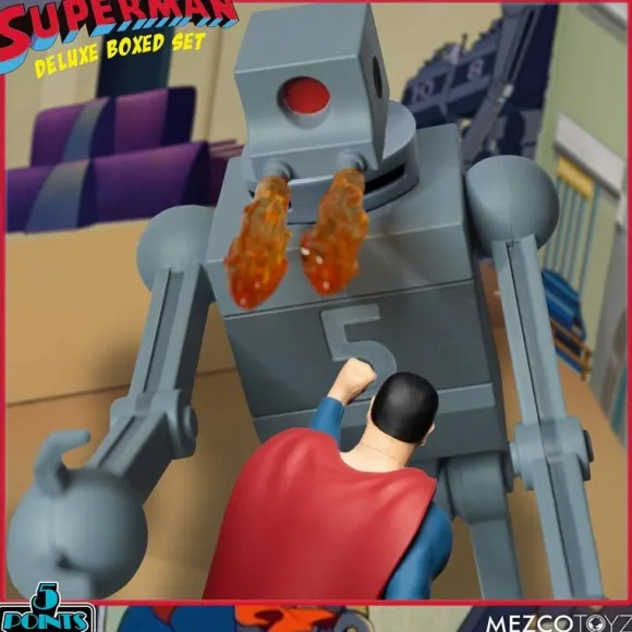 5 Points / Superman 1941 Animation: The Mechanical Monsters 3.75 inch Action Figure Box Set