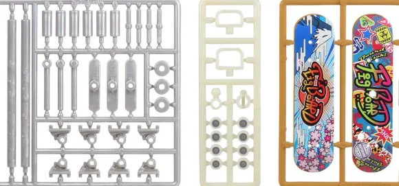 1/12 Puripura Figure Sports Skateboard Street Pattern