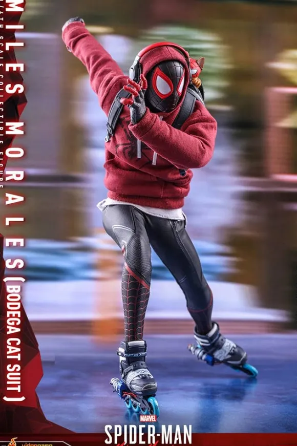 1/6 Video Game Masterpiece - Fully Poseable Figure: Marvel's Spider-Man: Miles Morales - Spider-Man (Miles Morales / Bodega Cat Suit Version)