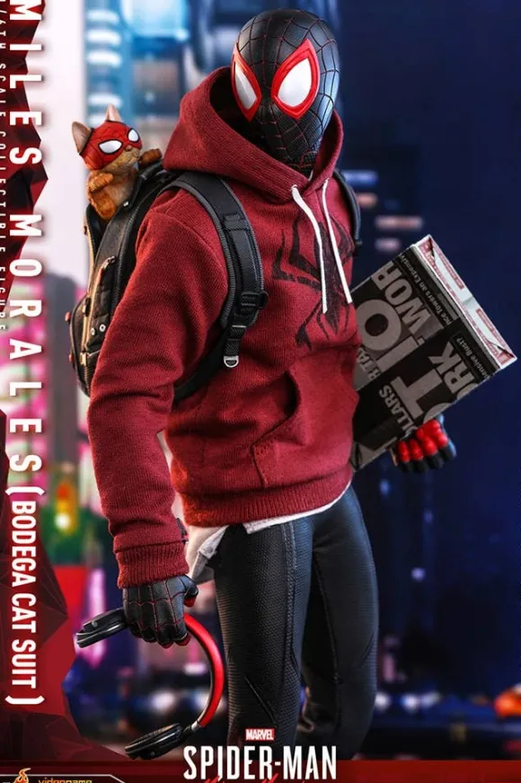 1/6 Video Game Masterpiece - Fully Poseable Figure: Marvel's Spider-Man: Miles Morales - Spider-Man (Miles Morales / Bodega Cat Suit Version)